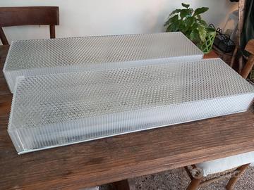 Plafoniere complete di tubi neon 2x18W