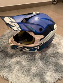 Casco Motocross GIVI HPS blu/bianco