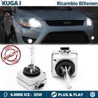 2 Lampade Ricambio BI-XENON D1S 6000K Ford Kuga 1