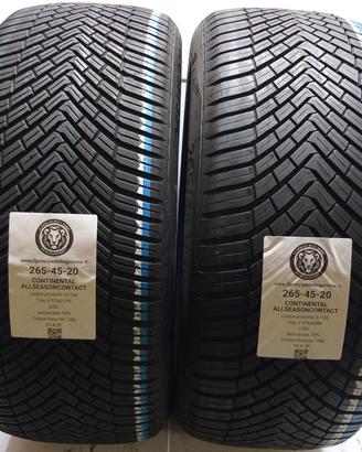 2 GOMME 265 45 20 CONTINENTAL A51156