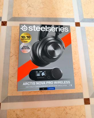 SteelSeries Arctis Nova Pro Cuffie Gaming Wireless