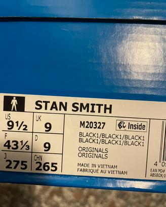 Adidas stan smith nere uomo