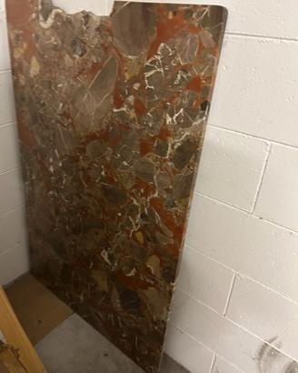 Lastra marmo Policromo Brecciato 125x80