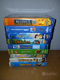 Lotto 9 vhs disney 