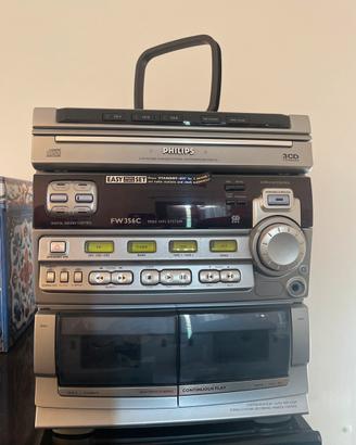 Stereo con casse vintage Philips