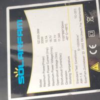 Pannelli fotovoltaici  200W 12v