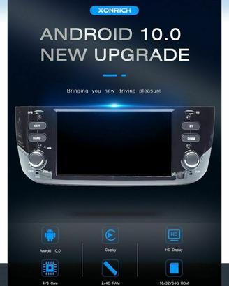 Autoradio Multimediale Android Fiat Punto