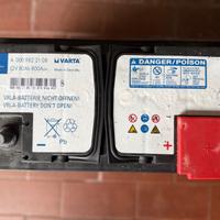 Batteria auto Varta 80Ah 800A – funzionante – 30€