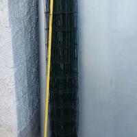 Rete metallica plastificata 1.50,e zincata H 2.00