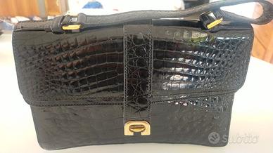 borsa coccodrillo 29x20