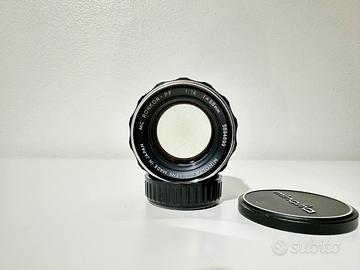 Minolta Mc Rokkor 58mm f 1.4 lente obiettivo