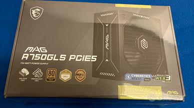 Alimentatore MSI MAG A750GLS PCIE5 750W 80 P.Gold