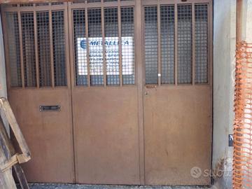 PORTONE IN FERRO + VETRO