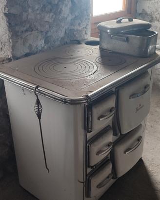 cucina economica a legna