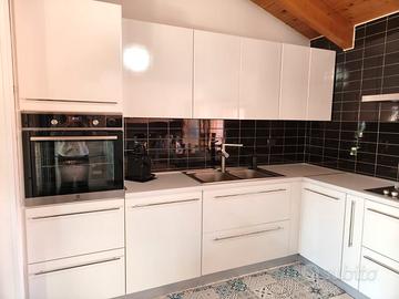 cucina bianca laccata