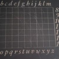 lavagna e pallottoliere x contare e scrivere 