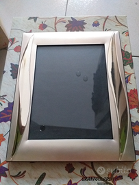 Cornice per foto color platino