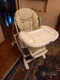 seggiolone e lettino da campeggio