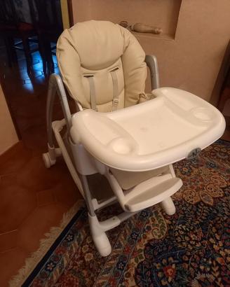 seggiolone e lettino da campeggio