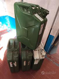 Taniche 20L in metallo omologate