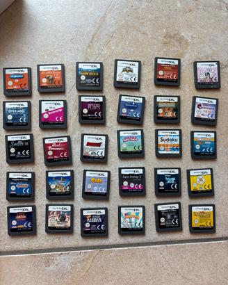 set videogiochi nintendo ds senza scatola