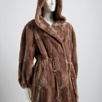 Giacca in pelliccia sintetica vintage