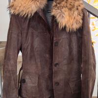 Giacca BSB Colleccio vera pelle e pelliccia
