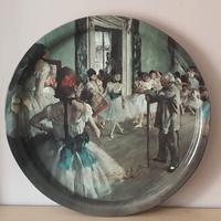 Vassoio Vintage Metallo Ballerine Degas