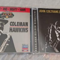 Coleman Hawkins e John Coltrane in cd