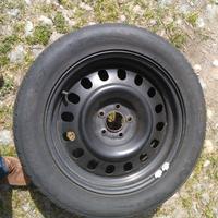 4 cerchi in ferro 5 fori adatti per citroen c5 ecc