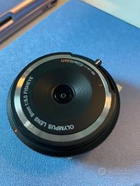 Olympus Body Cap Lens 9mm f/8 Fisheye – Micro 4/3