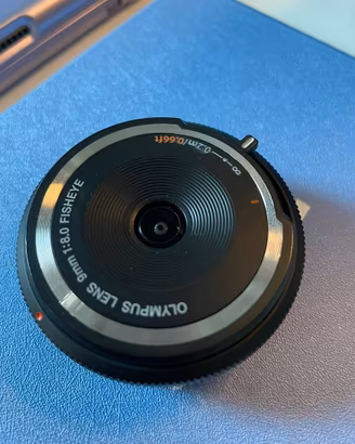 Olympus Body Cap Lens 9mm f/8 Fisheye – Micro 4/3