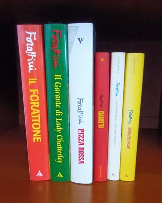 Lotto 6 libri vignette satiriche Giorgio Forattini