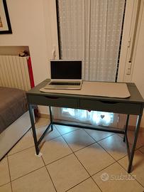 Scrivania ikea alex blu/grigio