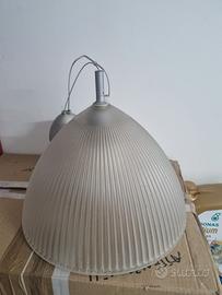 lampada a sospensione in vetro modello  Stresa G  