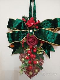 Puntale albero in velluto 