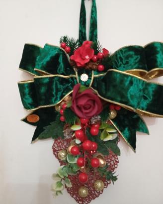 Puntale albero in velluto 