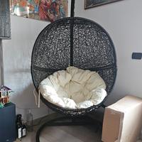MaisonDuMonde - COCOON Poltrona sospesa +asta+base