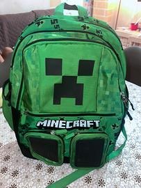 Zaino minecraft come nuovo