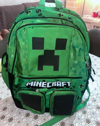Zaino minecraft come nuovo