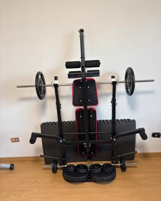 Panca Pieghevole Multifunzionale per Allenamento