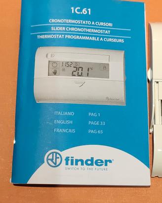 cronotermostato finder