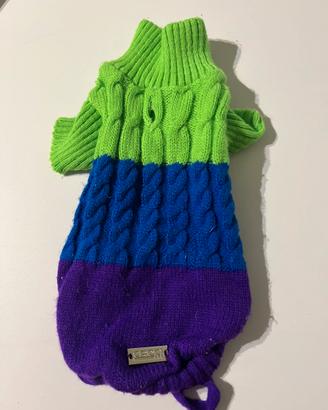 Maglione in lana x cani taglia piccola