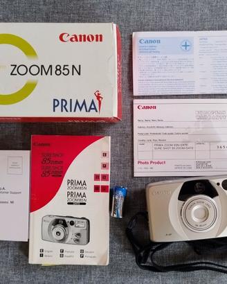 Fotocamera vintage Canon ZOOM85N