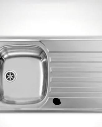 lavello cucina acciaio vasca a dx