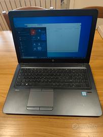 HP ZBook 15u G3 Workstation i7 8GB RAM 
