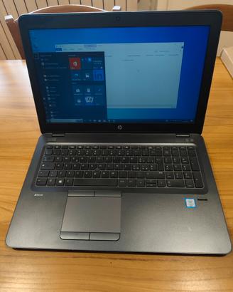 HP ZBook 15u G3 Workstation i7 8GB RAM 
