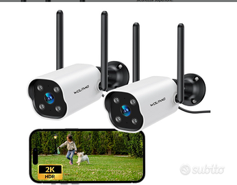Telecamera Wi-Fi Esterno