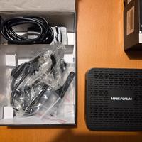 Mini PC 2 ethernet, 4 core, 8GB RAM, 256GB SSD