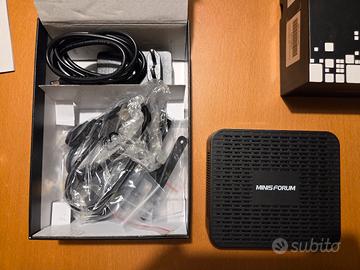 Mini PC 2 ethernet, 4 core, 8GB RAM, 256GB SSD